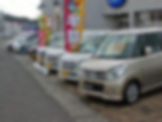 導入先の中古車展示場